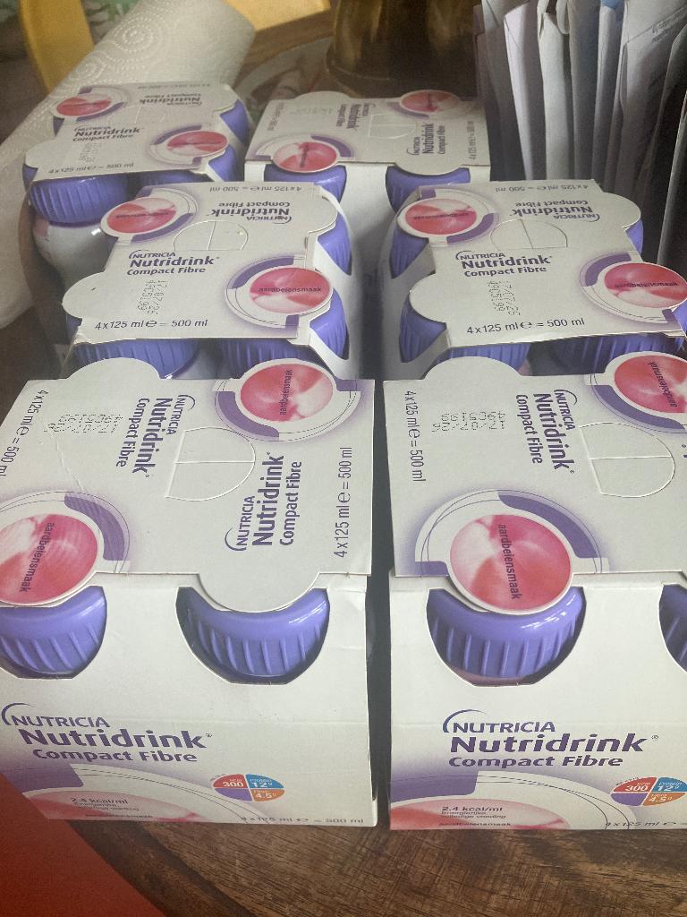 Nutridrink compact fibre aardbei, Diversen, Ophalen