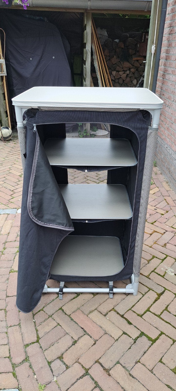 2x Campingkastje / Kledingkastje - 61x50x106 cm, Ophalen, Gebruikt