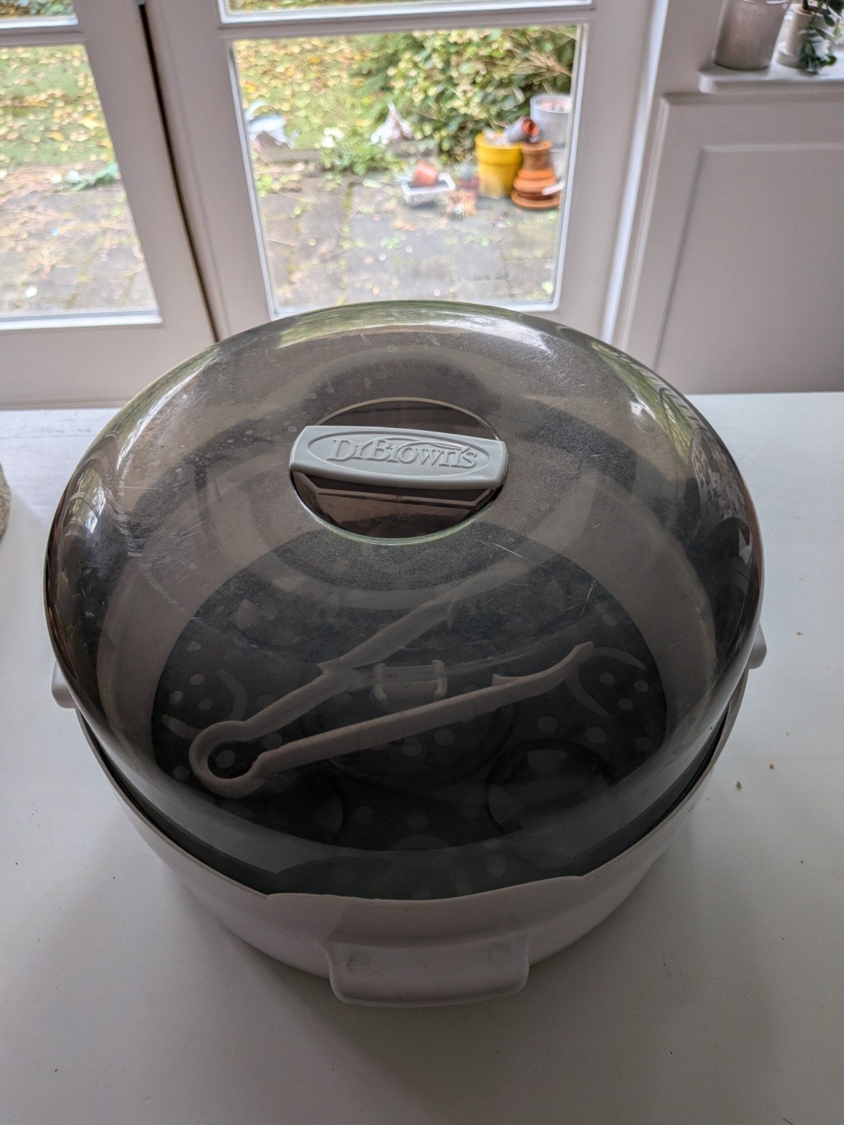 Dr. Brown's magnetron sterilisator voor babyflessen, Ophalen, Zo goed als nieuw
