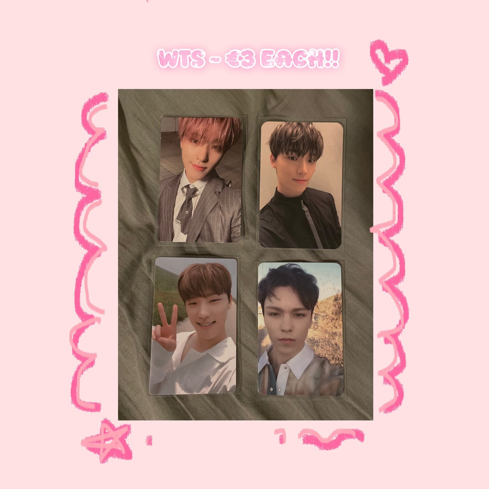Seventeen photocard, Ophalen of Verzenden, Zo goed als nieuw, Foto of Kaart