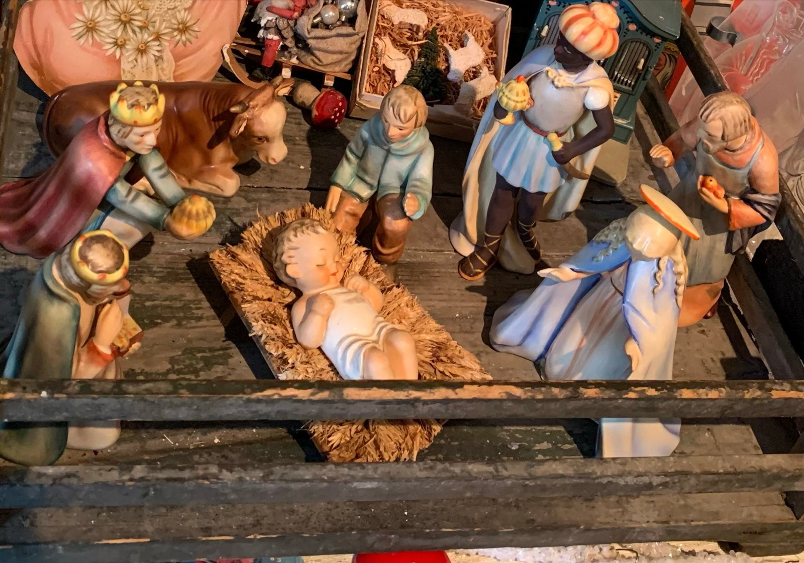 Kerststal hummel goebel duitsland, T, Ophalen of Verzenden, Zo goed als nieuw, N