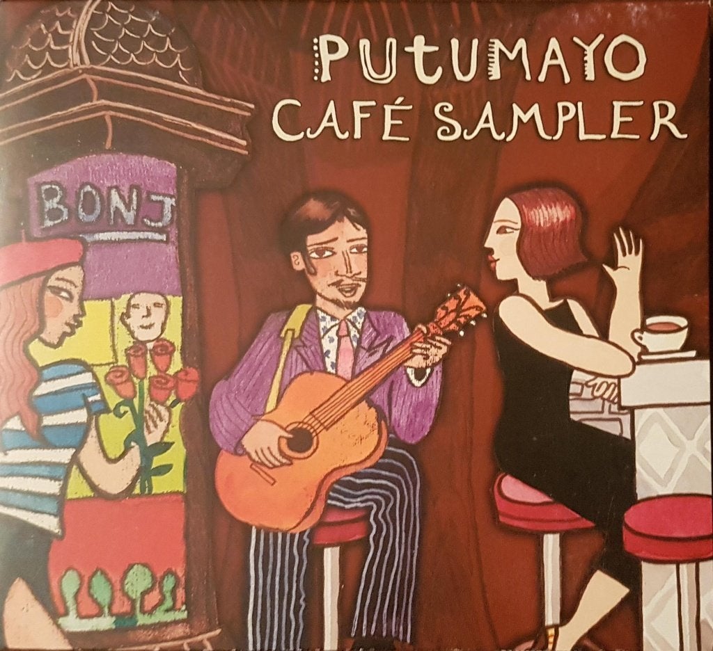 Putumayo cd cafe sampler zgan, Cd's en Dvd's, Ophalen of Verzenden, Zo goed als nieuw