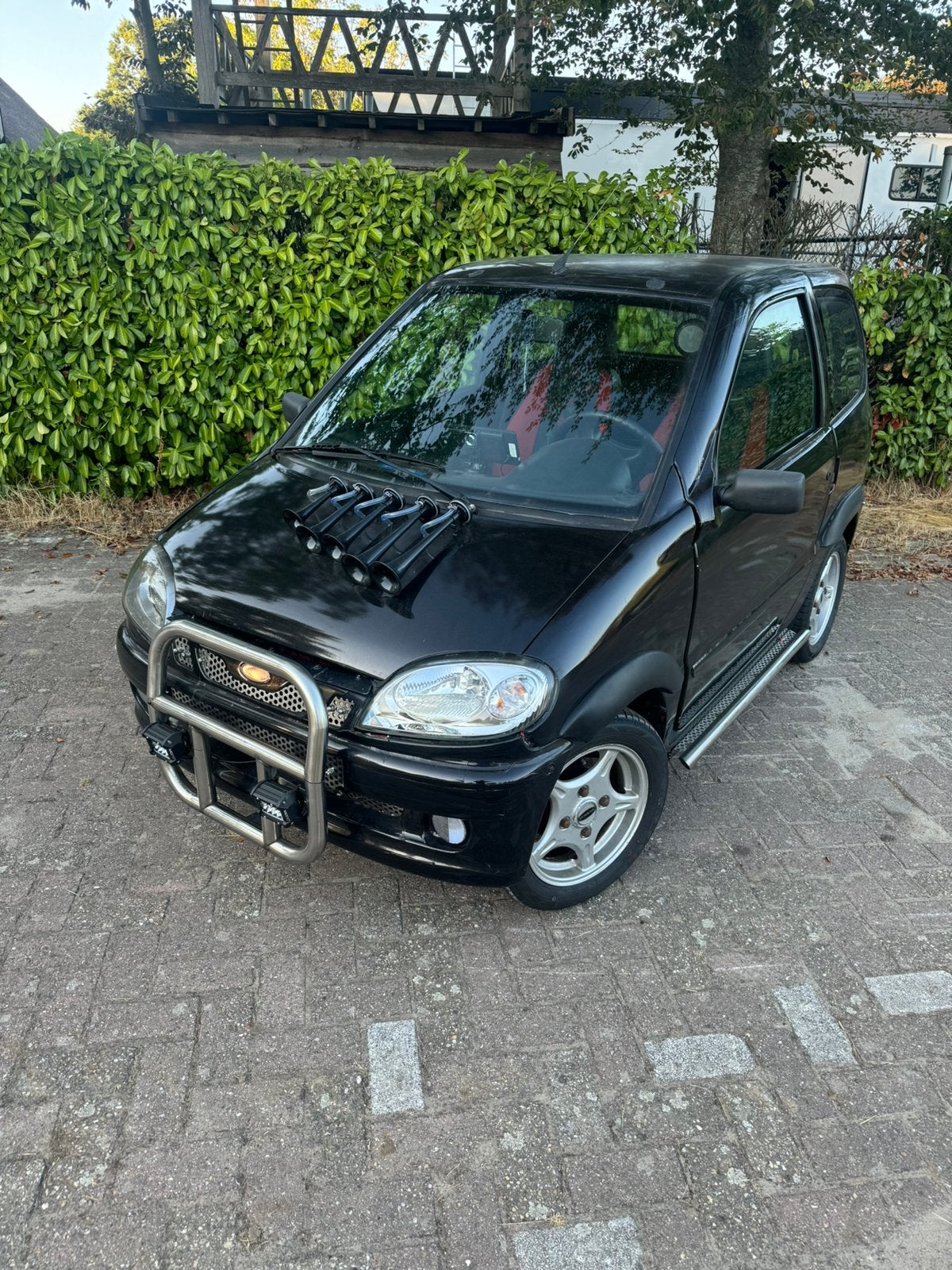 Microcar 40, Ophalen, Gebruikt