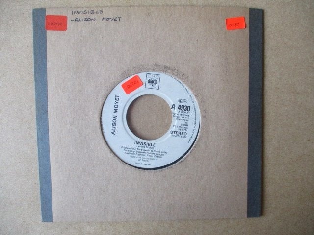 s3418 alison moyet - invisible 2, Ophalen, Gebruikt, Overige genres