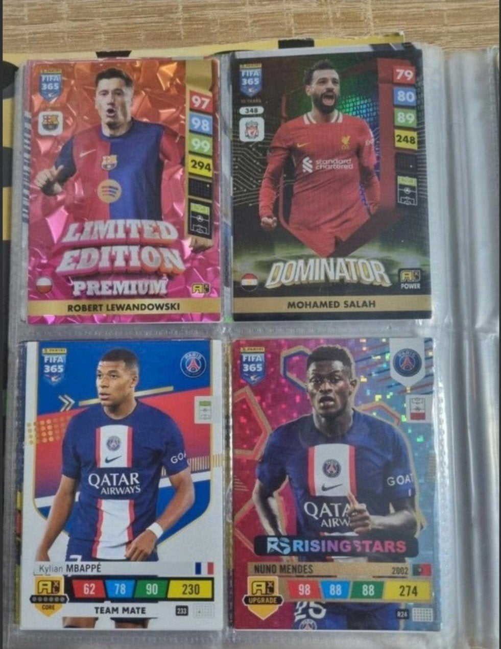 FIFA 365 Voetbal Kaarten - Lewandowski, Salah, Mbappé, Mende, Verzamelen, Ophalen, Zo goed als nieuw, Buitenlandse clubs, Spelerskaart