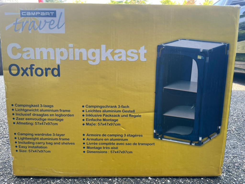 Camping kast nieuw in verpakking, Ophalen of Verzenden