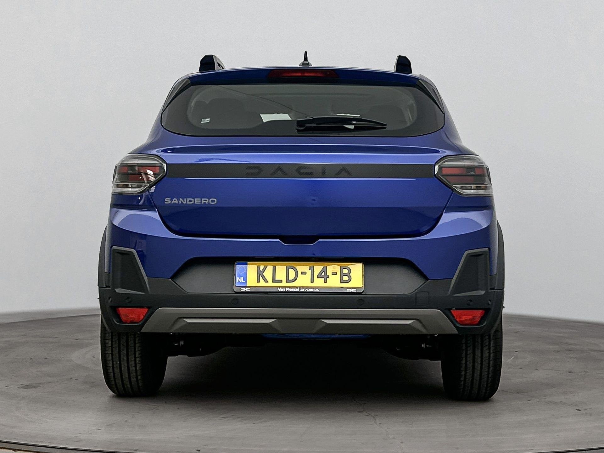 Dacia Sandero Stepway 1.2 Eco-G EDC 120Pk extreme | Navigati, Stof, Euro 6, 1199 cc, Blauw