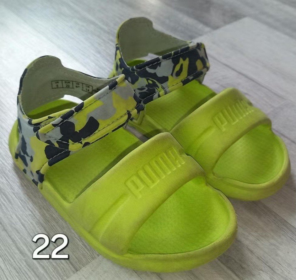 Puma sandalen maat 22, Ophalen, Gebruikt, Jongetje of Meisje, Puma