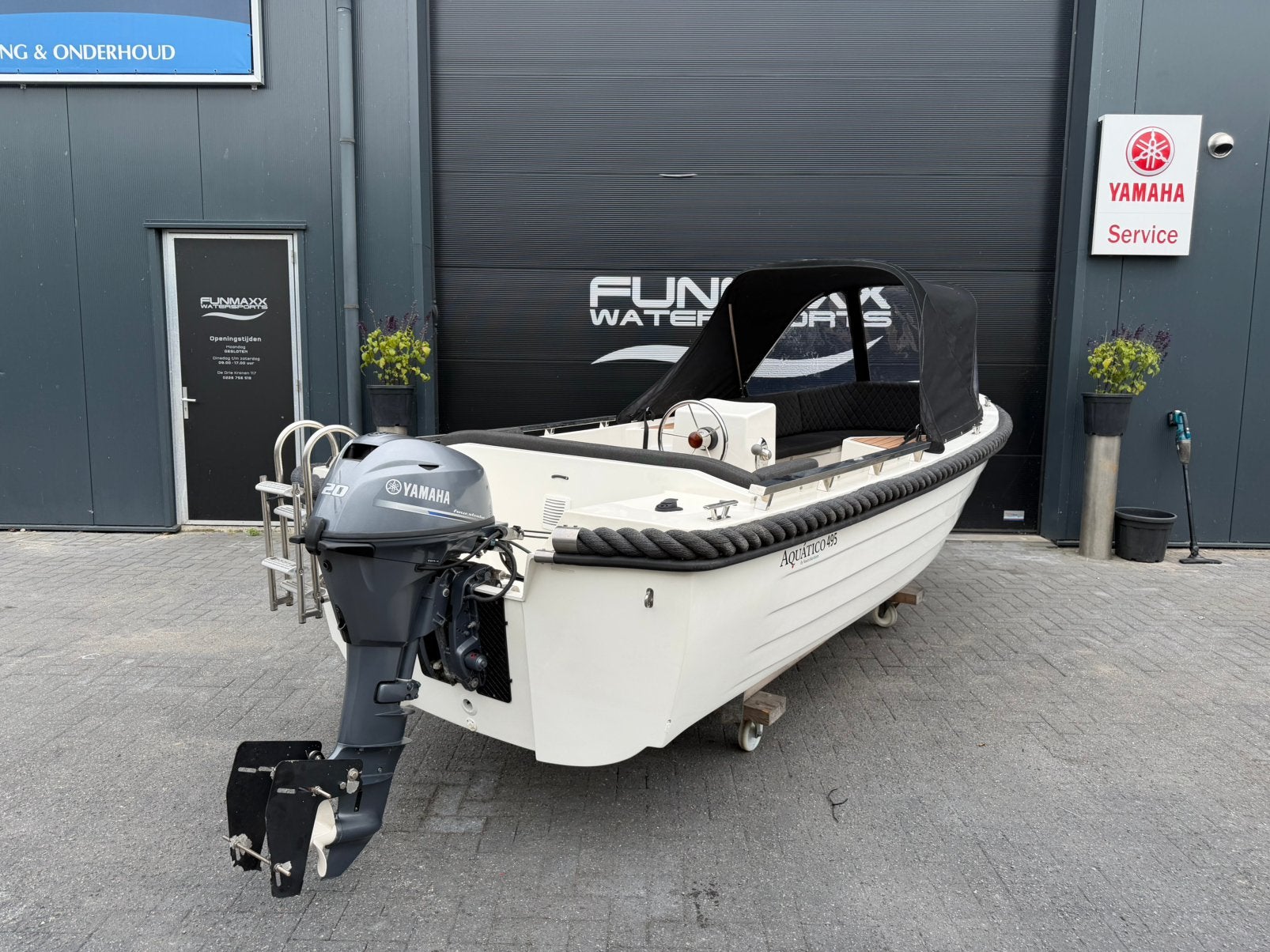 Silveryacht 495 - Yamaha 20pk trim - Buiskap - Compleet, Watersport en Boten, Sloepen, Overige merken, Consoleboot, 35 cm, 5 m