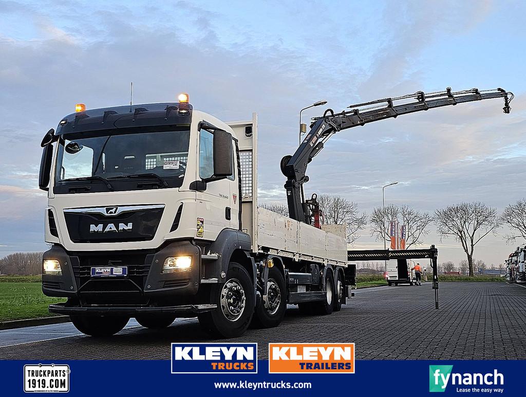 M.A.N. 35.420 TGS hiab 228es-5,8x2*6, Automaat, Euro 6, Wit, Bedrijf