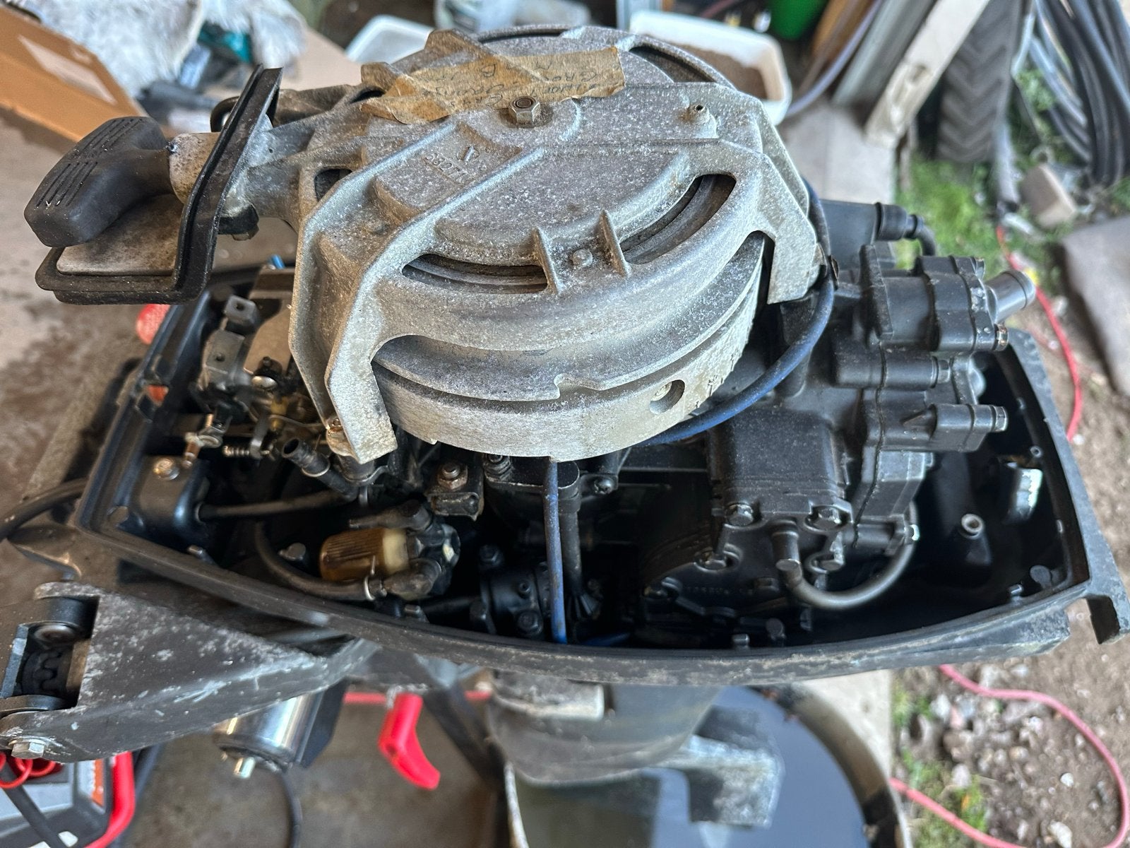 Mariner 15pk Buitenboordmotor, Ophalen, Gebruikt, Motor en Techniek, Motorboot