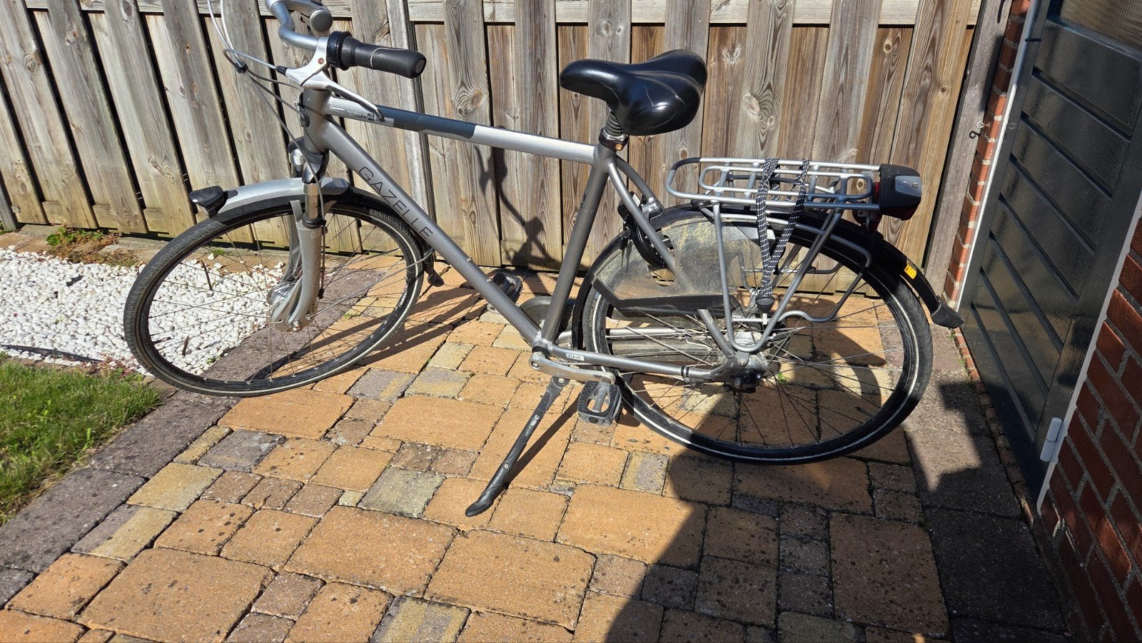 Gazelle herenfiets 28 inch, Ophalen, Gebruikt, Velgrem, Versnellingen