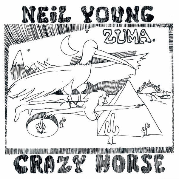 Neil Young With Crazy Horse – Zuma, Ophalen of Verzenden, Zo goed als nieuw, Rock