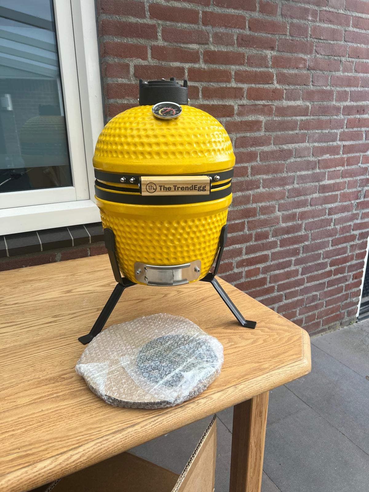 The TrendEgg Kamado BBQ - Geel, nieuw, Ophalen, Nieuw