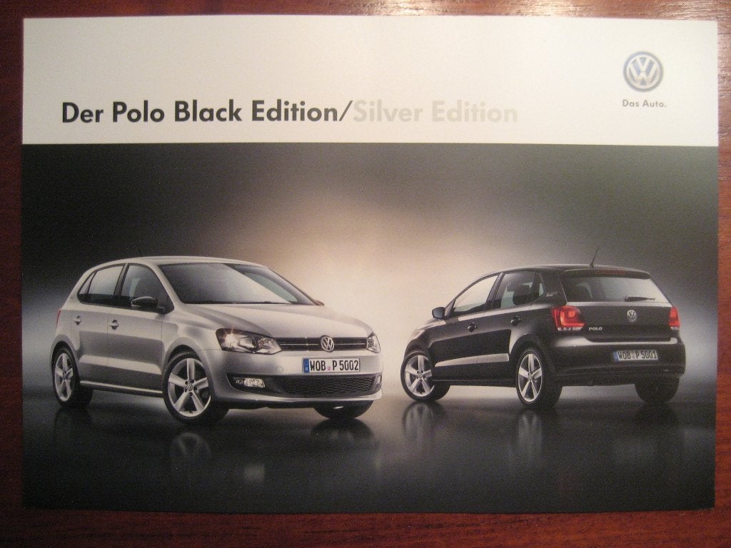 Volkswagen Polo Black Edition / Silver Edition (mei 2013), Ophalen of Verzenden, Nieuw, Volkswagen