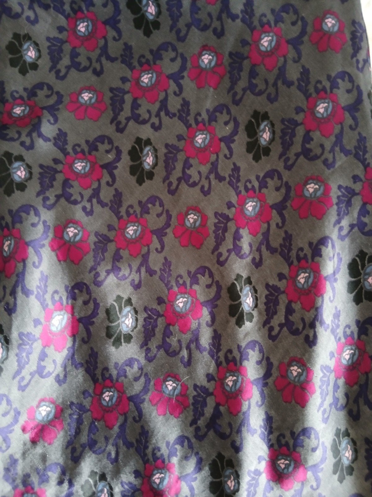 Hema rokje met bloemenprint, maat XL, Overige kleuren, Maat 46/48 (XL) of groter, Ophalen of Verzenden, Knielengte