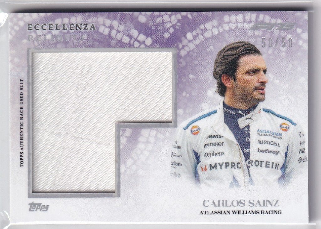 Carlos Sainz Eccellenza Reliquia /50, Verzamelen, Verzenden, Nieuw, Formule 1