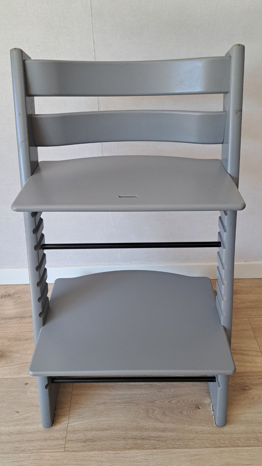 grijze stokke tripp trapp kinderstoel stoel nieuwste model, Ophalen