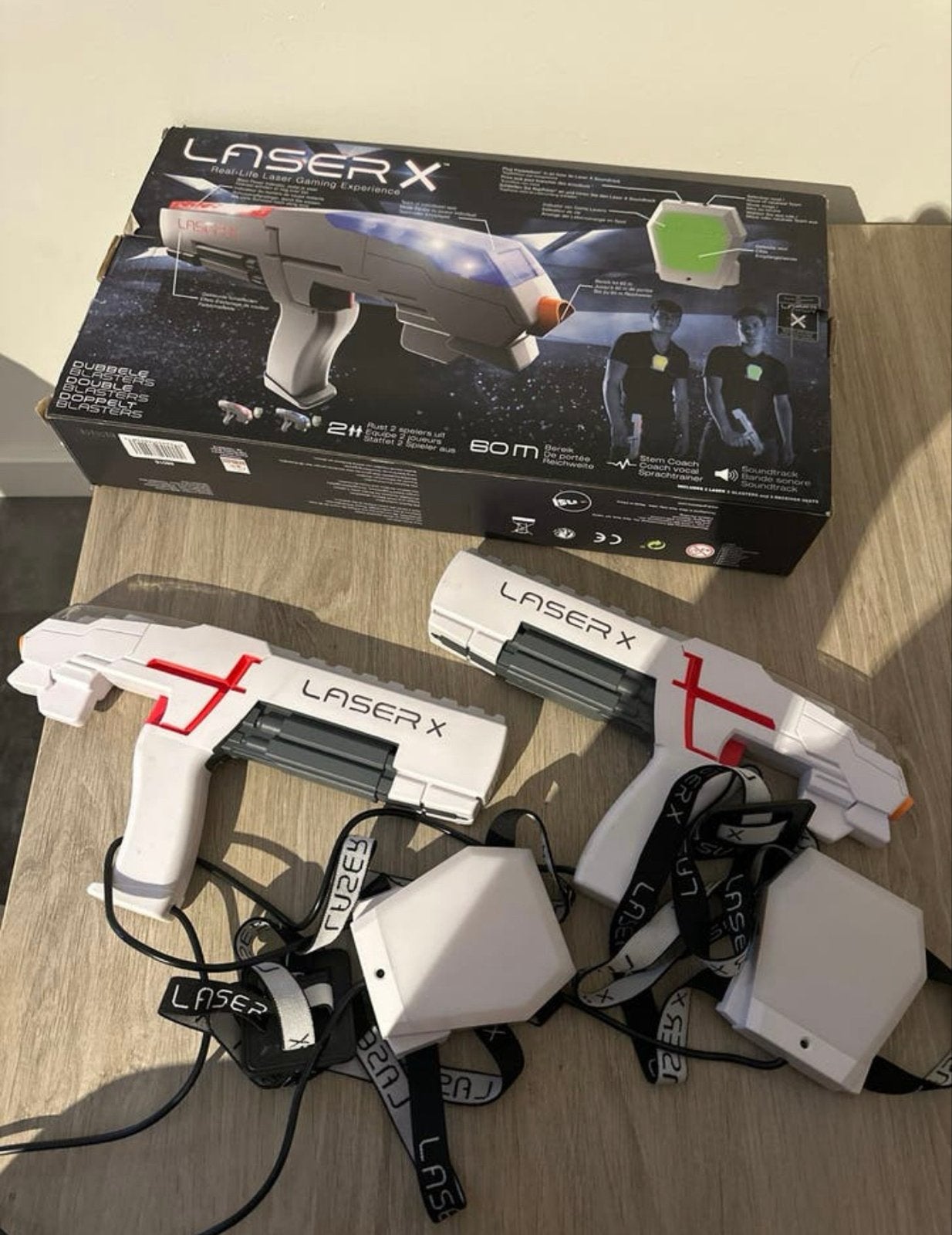 Laser X Real-Life Laser Gaming Experience - 2 spelers, Ophalen of Verzenden, Gebruikt