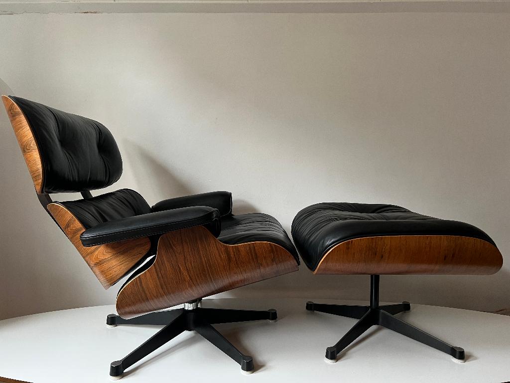 1960s Herman Miller Vitra Eames Lounge Chair ALS NIEUW, Vitra straat 31, Vitra@hermanmiller.com, Ophalen of Verzenden, Mid Century Modern