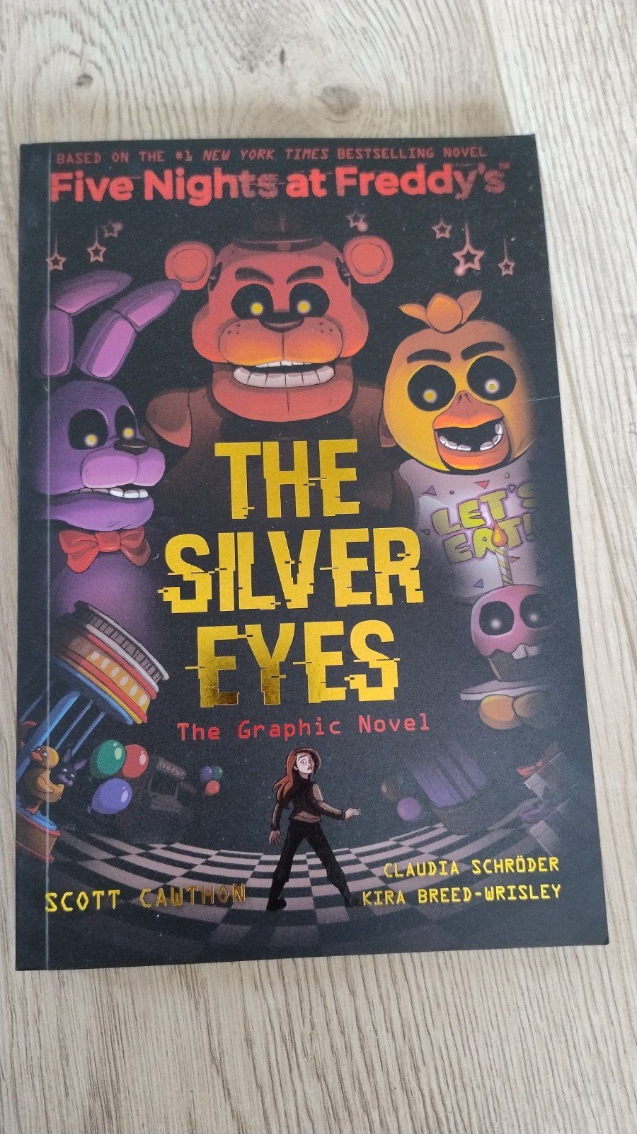 Five Nights at Freddy's: The Silver Eyes Graphic Novel, Boeken, Eén stripboek, Ophalen of Verzenden, Zo goed als nieuw, Scott cawthon