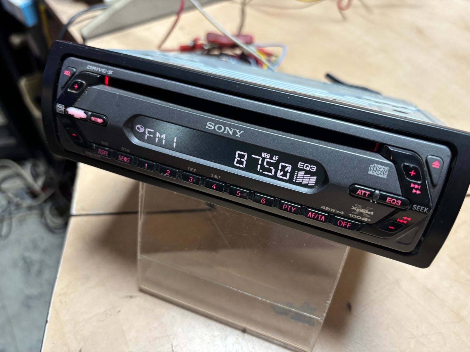 3 Sony radio-cd spelers, Ophalen of Verzenden, Zo goed als nieuw