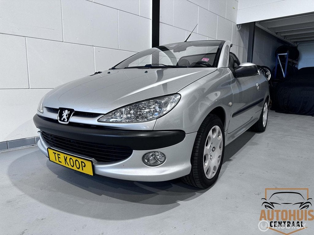 Peugeot 206 CC 1.6-16V*LEESTEKST*APK(12-01-2027), Auto's, Peugeot, Voorwielaandrijving, Gebruikt, 4 cilinders, Cabriolet