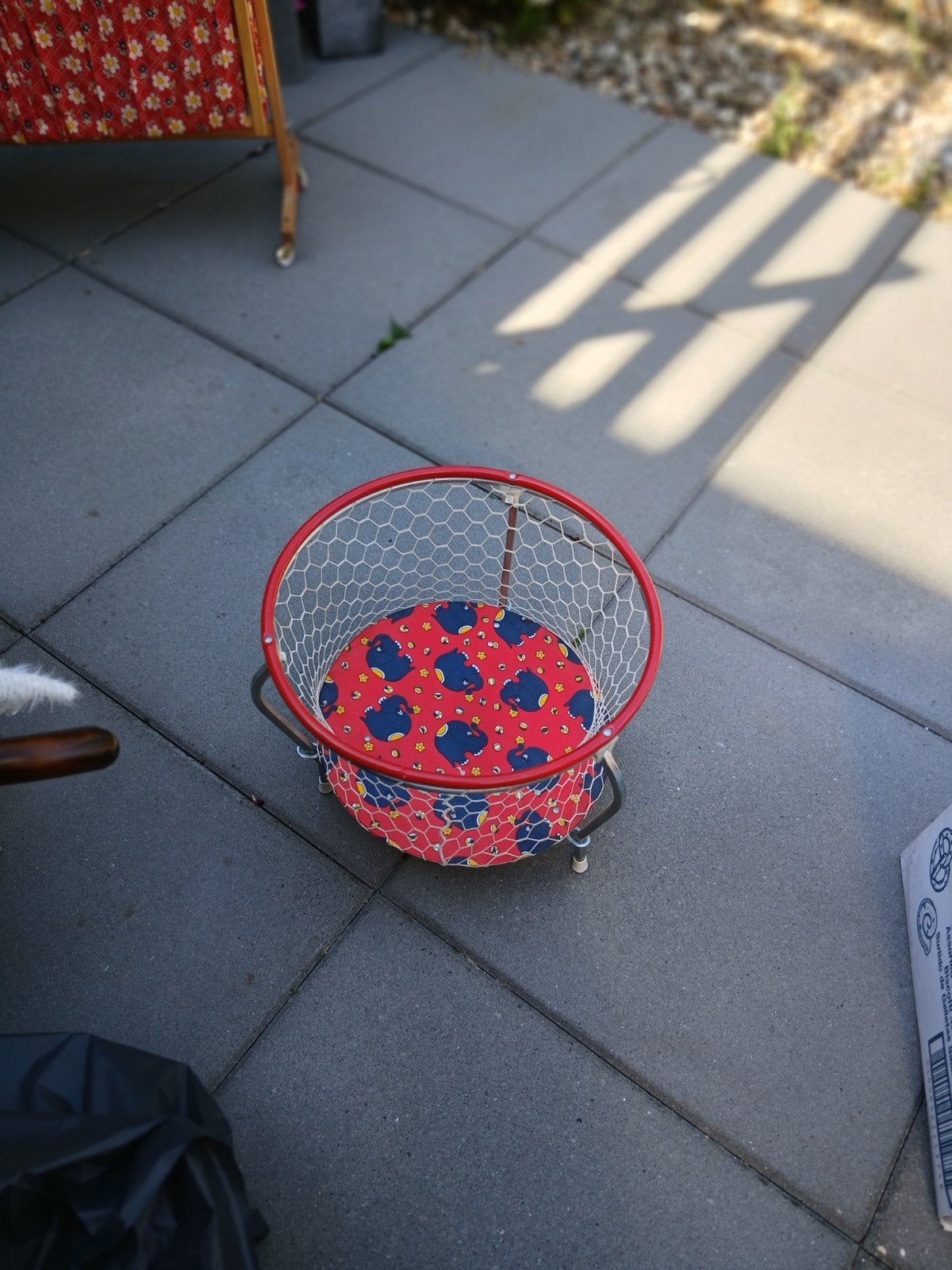 vintage poppenbox, Ophalen of Verzenden, Gebruikt