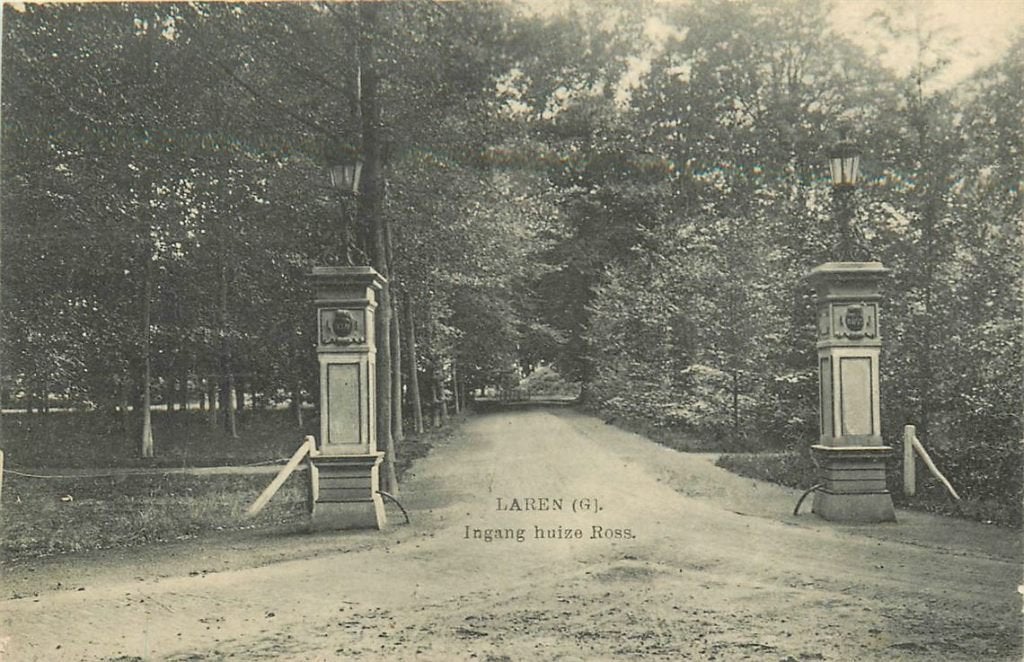 701-058-029 Laren GLD  Ingang Huize Ross, Verzenden, Voor 1920, Gelderland