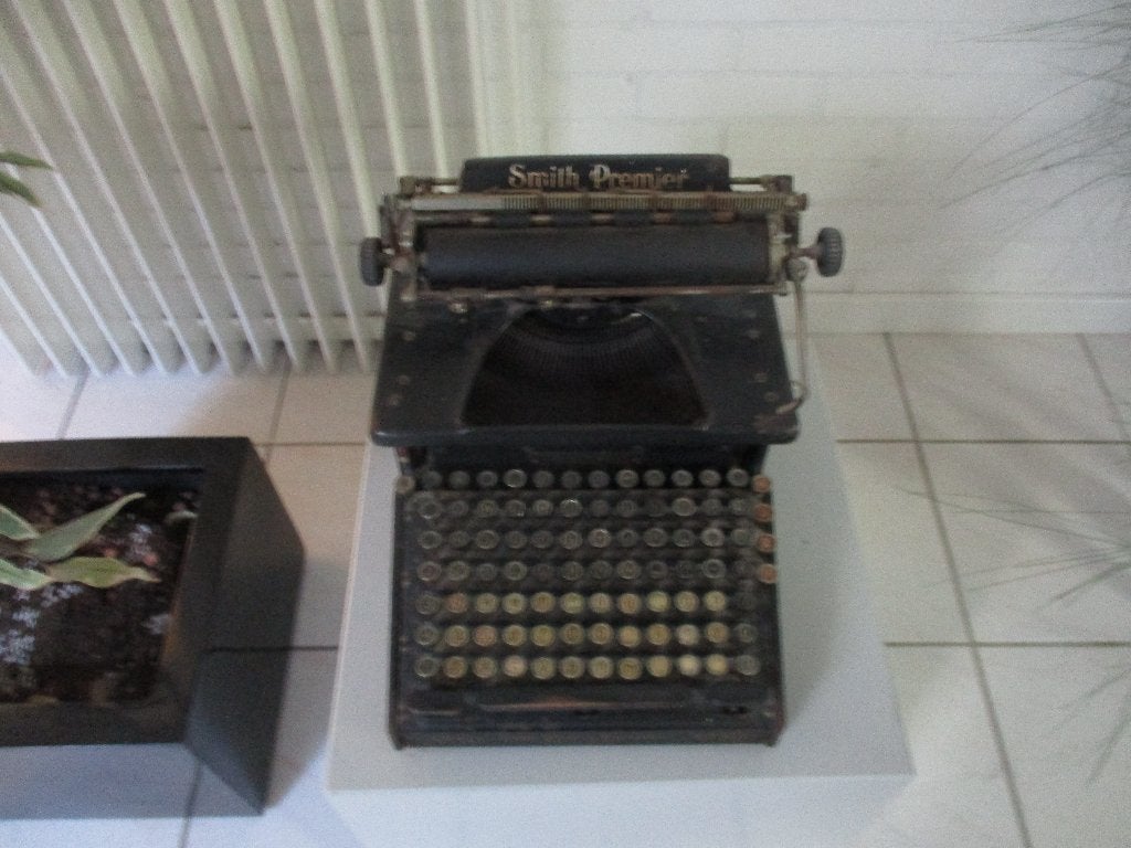 Typemachine antiek, Diversen, Typemachines, Ophalen, Gebruikt