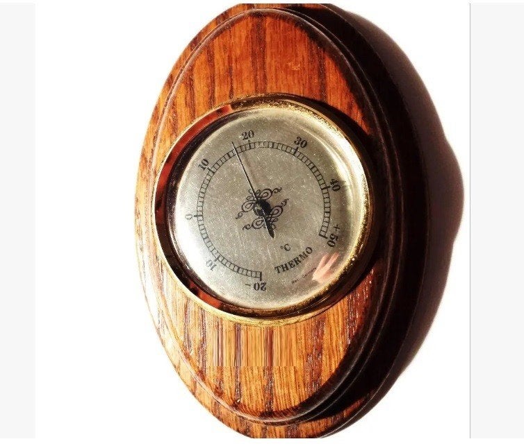 Retro Vintage Thermometer -20 +50 West Germany Antiek, Ophalen of Verzenden, Huis en Inrichting