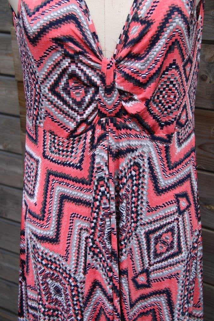 Jurk roze/ grijs Magna 44-46 Vaste prijs, Maat 42/44 (L), Ophalen of Verzenden, Knielengte, Roze