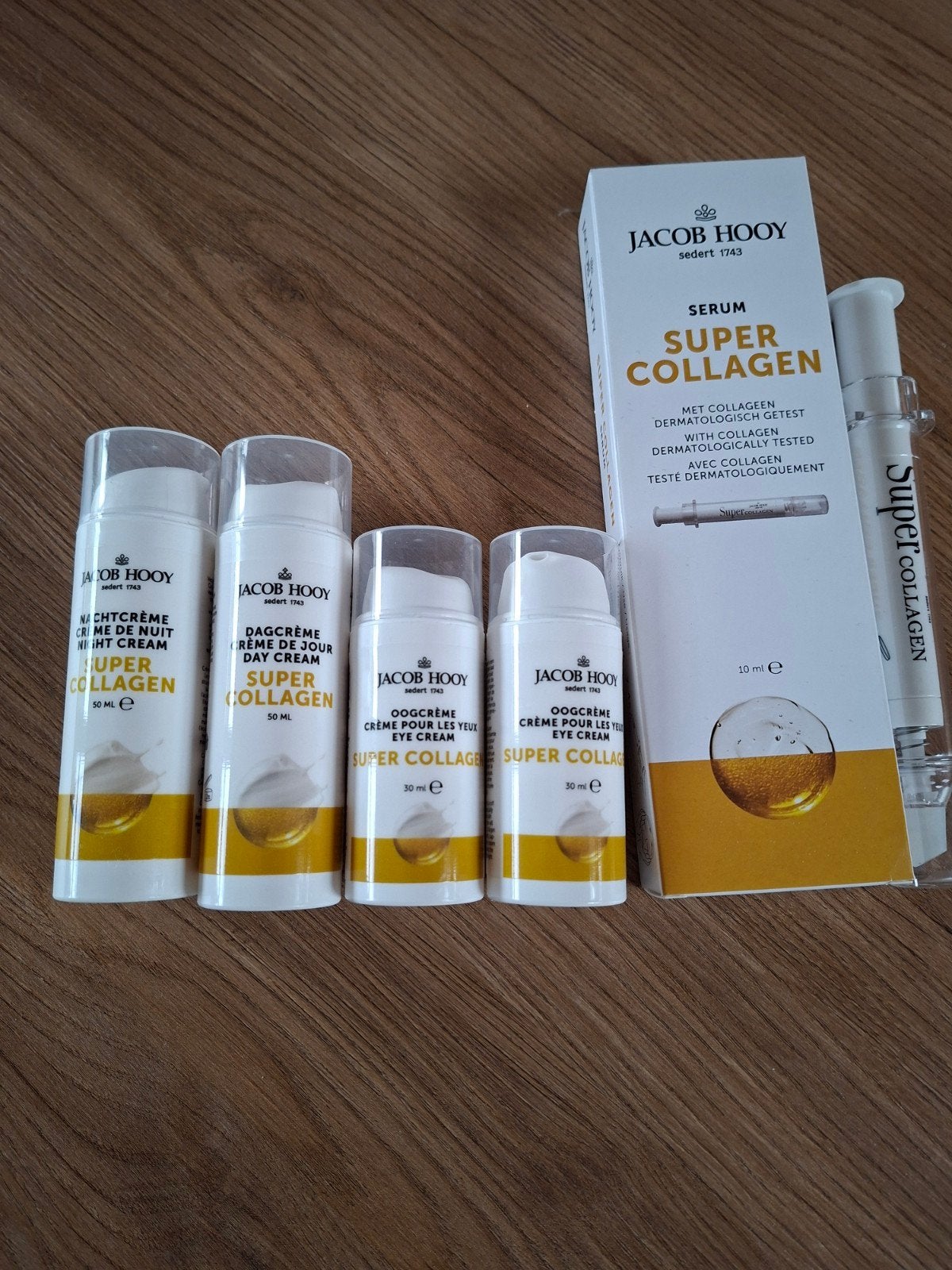 Jacob Hooij creme, Sieraden, Tassen en Uiterlijk, Ophalen of Verzenden, Zo goed als nieuw, Gehele gezicht