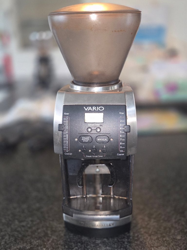 bonenmaler machiavelli vario defect, Ophalen of Verzenden, Gebruikt, Koffiemolen