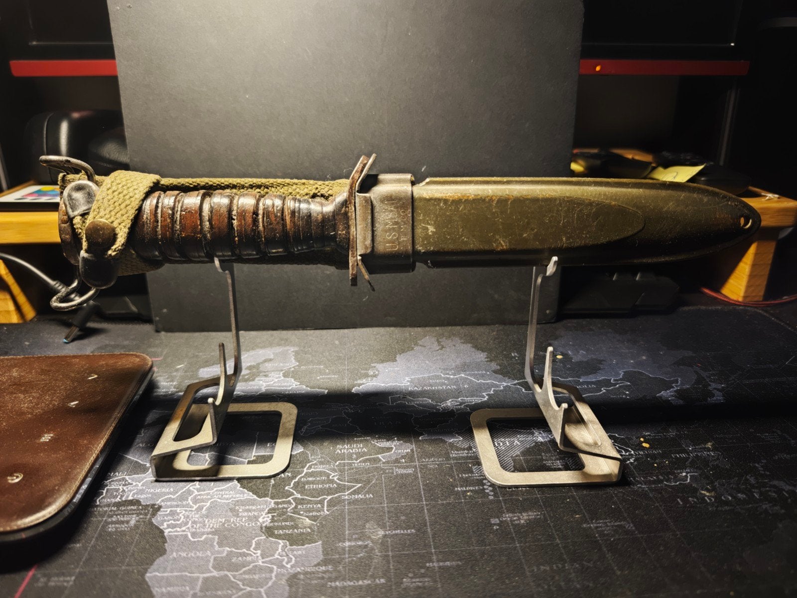 USA, WW2, M3 Fighting Knife by Camillus, Verzamelen, Ophalen of Verzenden, Amerika