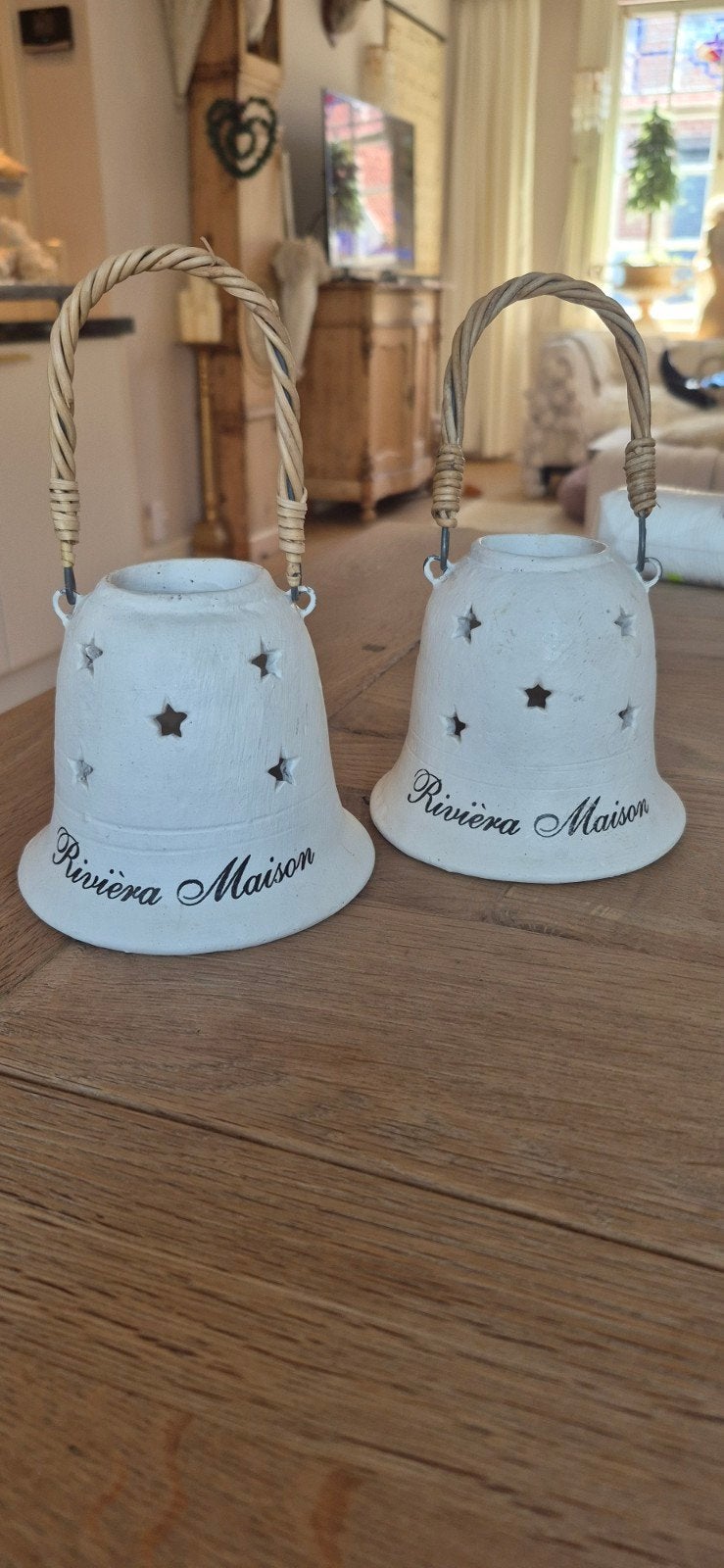 Riviera Maison windlichtjes, Ophalen of Verzenden, Zo goed als nieuw