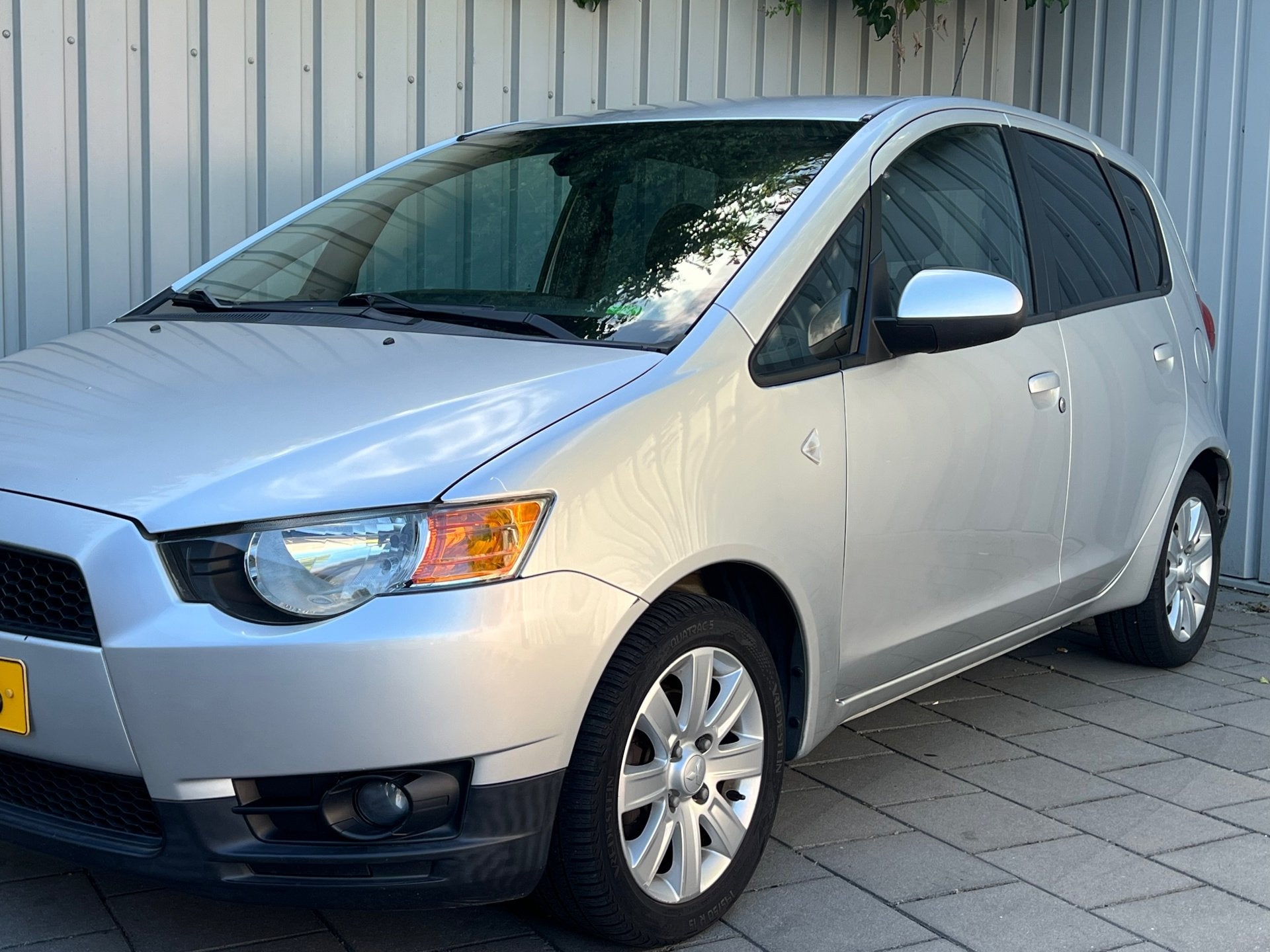 Mitsubishi Colt 1.3 Edition Two|94000KM|Automaat|Airco|, Euro 5, Stof, Gebruikt, Zwart