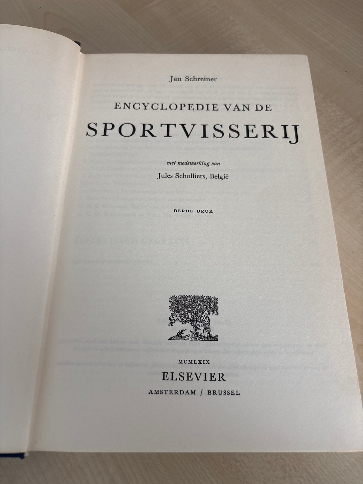 Antieke Encyclopedie van de Sportvisserij - Jan Schreiner, Ophalen of Verzenden, Gelezen, Overige onderwerpen, Los deel