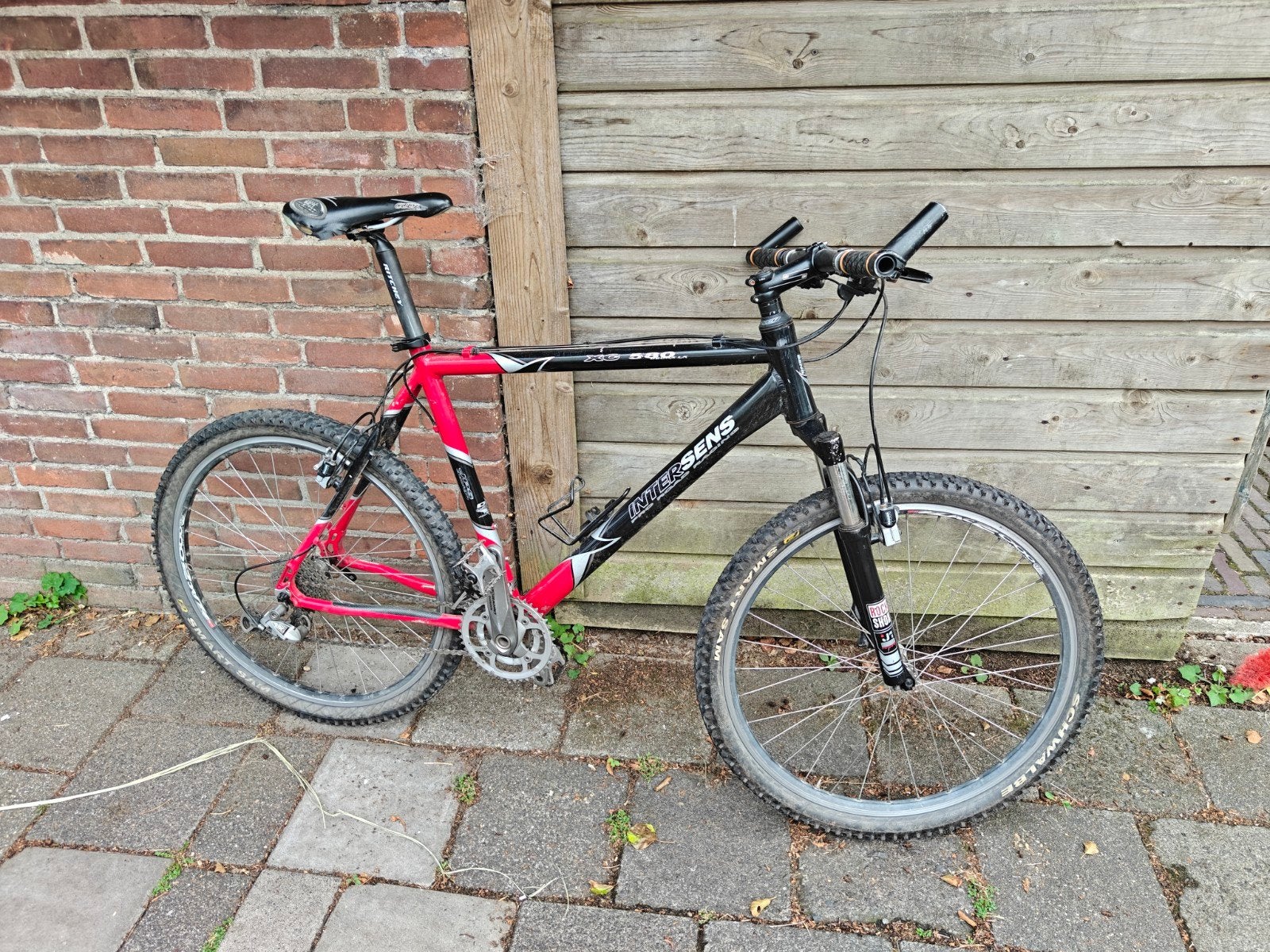 Mountainbike Intersens, frame 54-56 cm, prima staat, Fietsen en Brommers, 53 tot 57 cm, Ophalen, Gebruikt, Overige merken