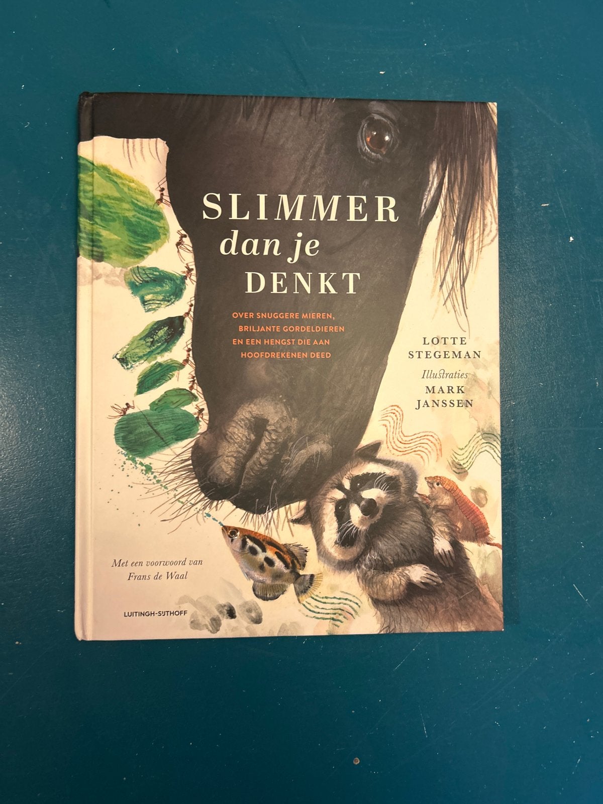 Slimmer dan je denkt - Lotte Stegeman (Boek), Boeken, Ophalen of Verzenden, Nieuw, Overige diersoorten