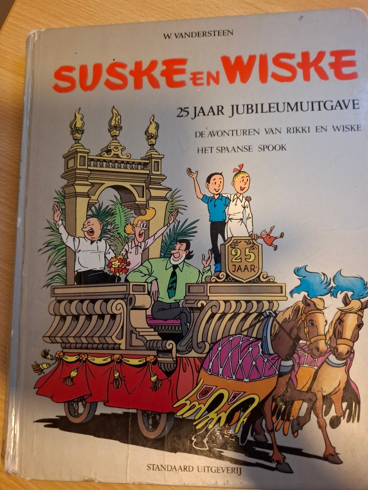 Suske en Wiske 25 Jaar Jubileumuitgave, Eén stripboek, Ophalen, Gelezen, W. Vandersteen