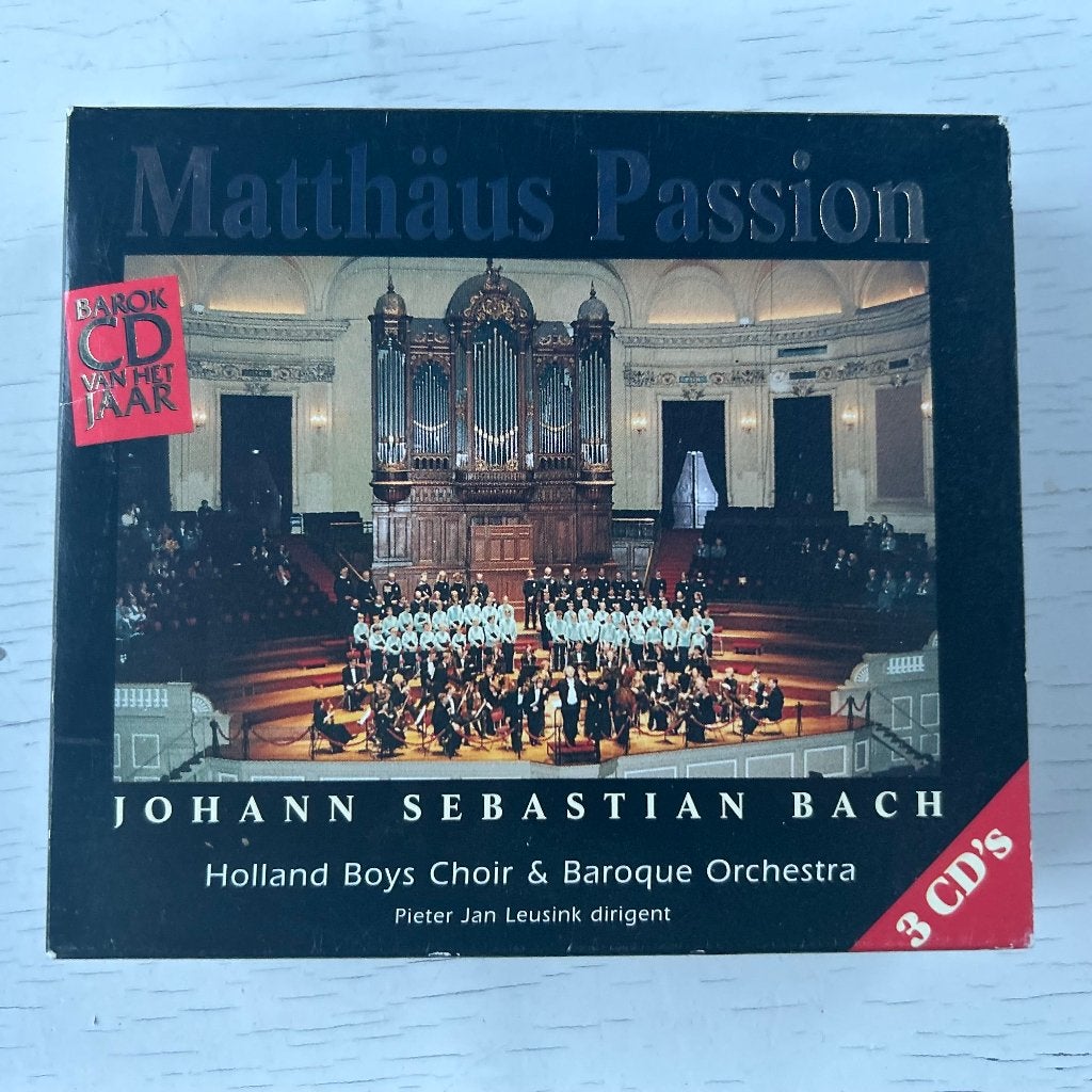 Matthäus Passion | J.S. Bach | 1998 | CD-Box, Gebruikt, Boxset, Ophalen of Verzenden, Orkest of Ballet