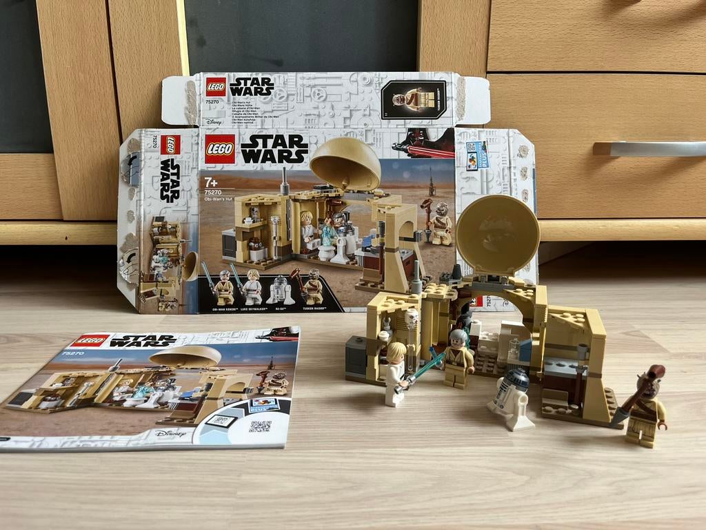Lego 75270: Obi-Wan's Hut, Ophalen of Verzenden, Zo goed als nieuw