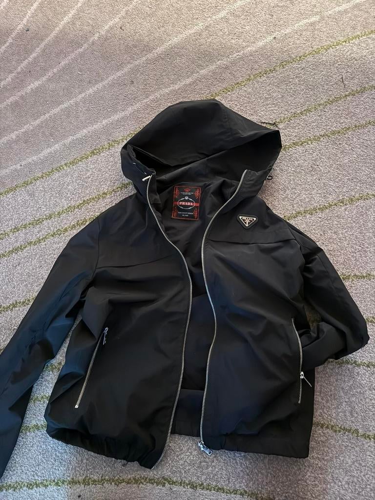 Prada jas met capuchon, Ophalen of Verzenden