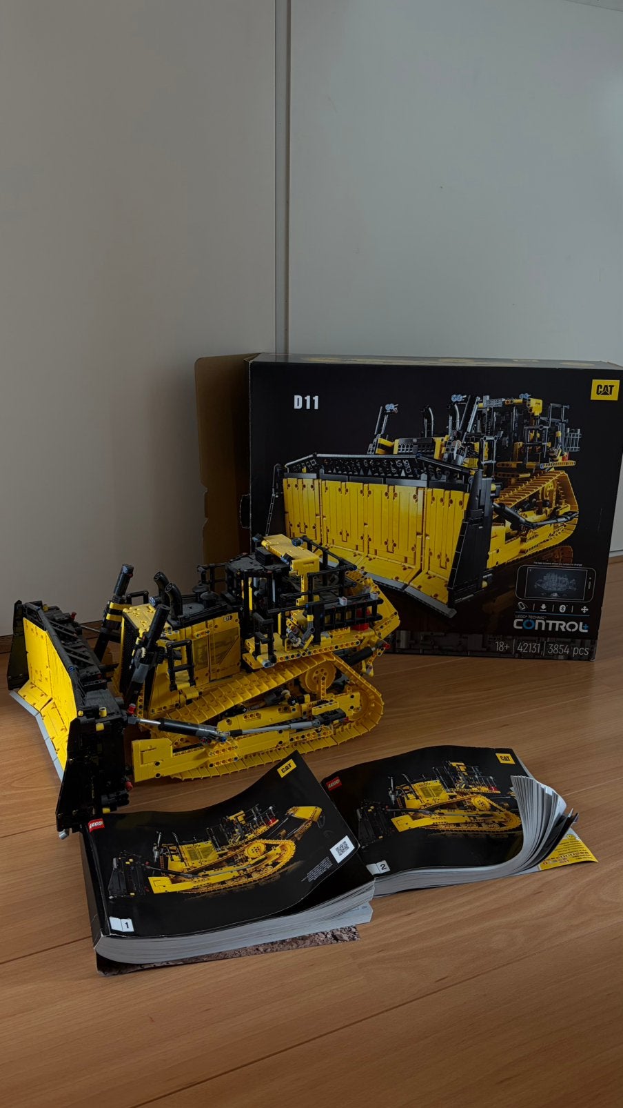 lego technic CAT D11, Kinderen en Baby's, Speelgoed | Duplo en Lego, Ophalen, Lego, Zo goed als nieuw, Complete set