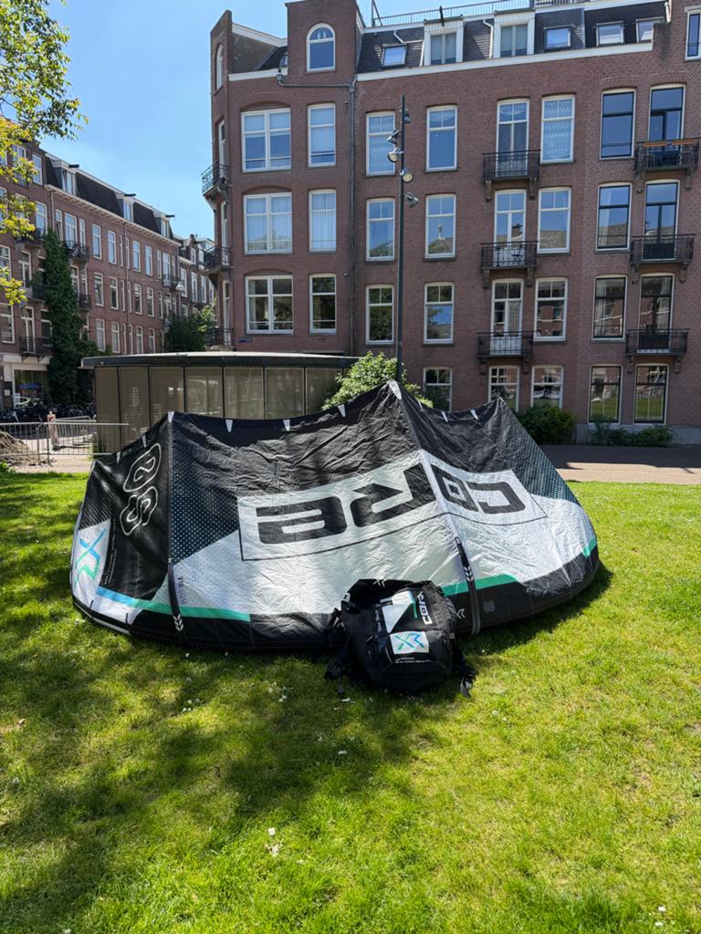 Core kite XR8 8M - Optioneel Core Sensor 3S Bar, 8 m², Geen board, Ophalen of Verzenden, Zo goed als nieuw