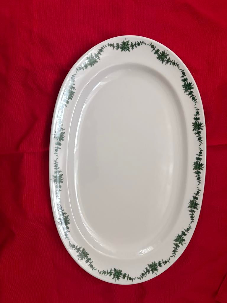 Prachtige ovale schaal van Furstenberg Porselein, Antiek en Kunst, Antiek | Servies los, Ophalen of Verzenden