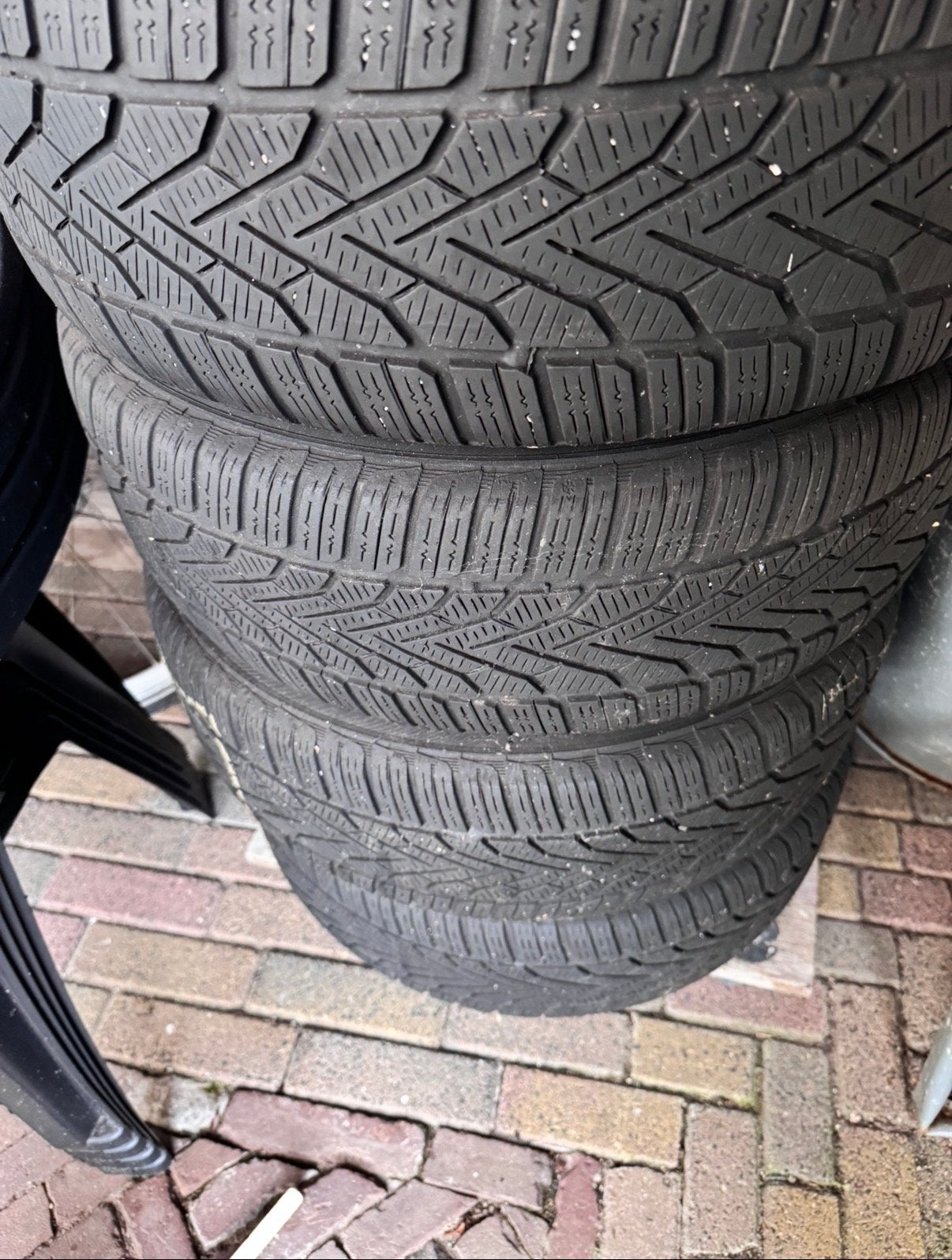 Winterbanden Golf 6 205/55/R16 91H - Nauwelijks gebruikt, Auto-onderdelen, Banden en Velgen, Ophalen, Gebruikt, 16 inch, Band(en)
