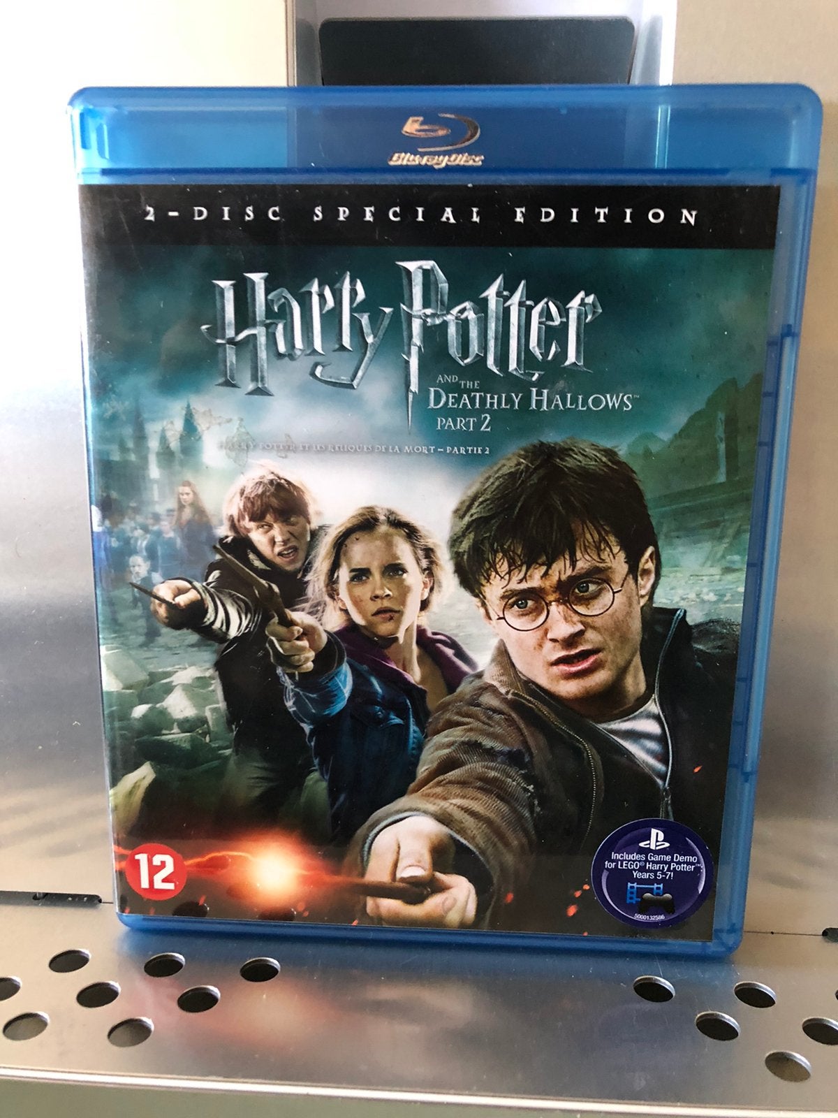 [BLU-RAY] Harry Potter Deathly Hallows part 2 Nederlands, Ophalen of Verzenden, Zo goed als nieuw, Science Fiction en Fantasy