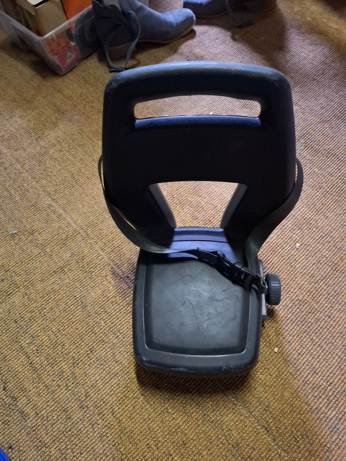 Fietsstoeltje, Ophalen of Verzenden, Gebruikt, Achterzitje, Qibbel achterzitje